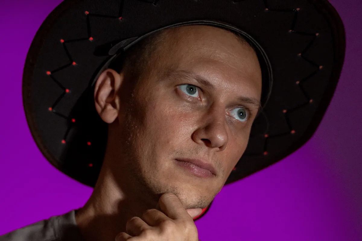 Artur Schmidt im Studio
