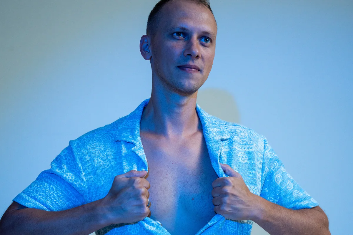 Artur Schmidt im Studio