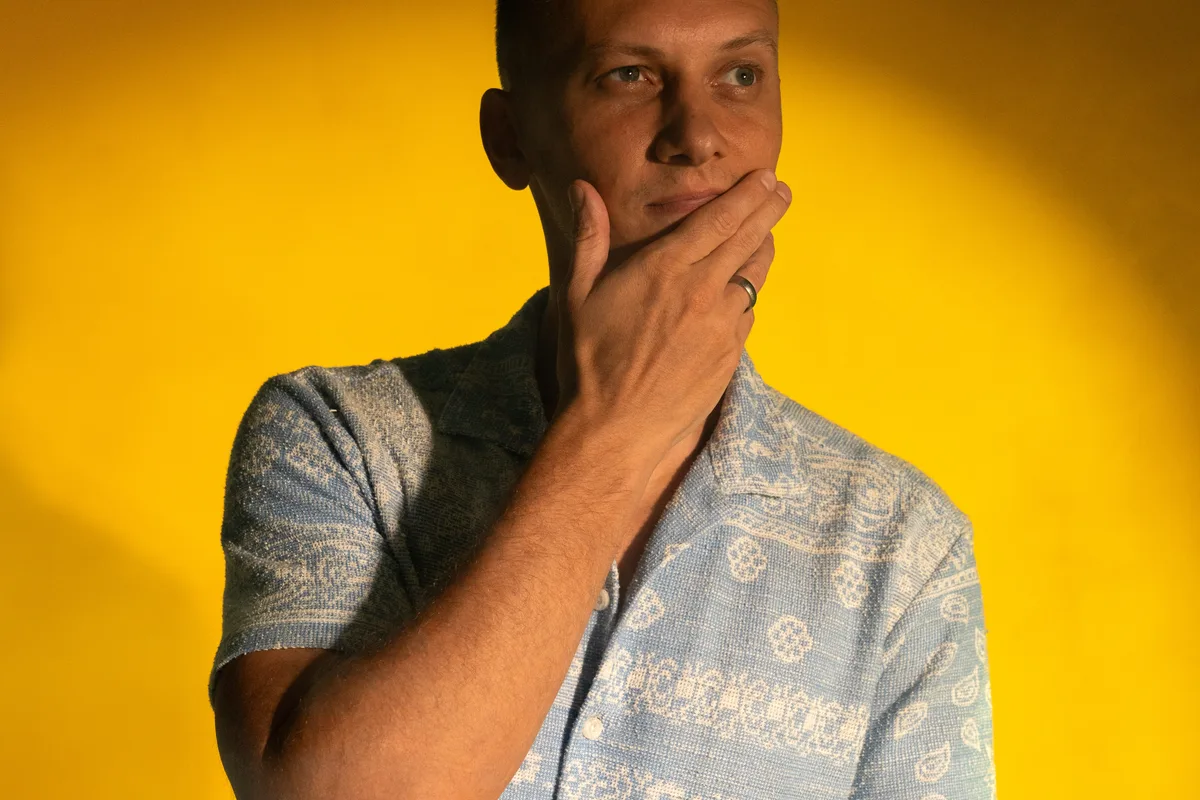 Artur Schmidt im Studio